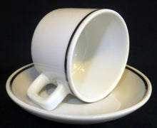 Lade das Bild in den Galerie-Viewer, UNTERTASSE - Porzellan, Silberrand Klassisch Dekor