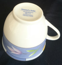 Lade das Bild in den Galerie-Viewer, 2er Set KAFFEETASSEN "Betty" - Porzellan, Pflanzen Tulpen Blumenblüten Flora Abstrakt Motiv Dekor