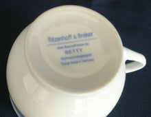 Lade das Bild in den Galerie-Viewer, 3er KAFFEEGEDECK "Betty" - Porzellan, Pflanzen Tulpen Blumenblüten Flora Abstrakt Motiv Dekor