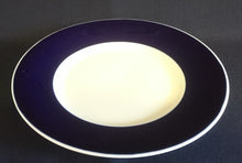 Lade das Bild in den Galerie-Viewer, DESSERTTELLER - Fine China Porzellan, Echt Kobalt Klassisch Zweifarbig Dekor