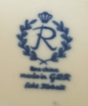 Lade das Bild in den Galerie-Viewer, ZUCKERDOSE MIT DECKEL - Fine China Porzellan, Echt Kobalt Klassisch Zweifarbig Dekor