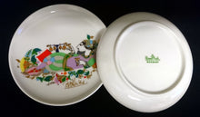 Lade das Bild in den Galerie-Viewer, 2er Set ABLAGETELLERCHEN UNTERSETZER - Porzellan, Orientalisches Personen Entspannung Relax Motiv Dekor, Björn Wiinblad Designer