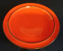 Lade das Bild in den Galerie-Viewer, DESSERTTELLER "Scandic" - Keramik / Steingut, Zweifärbiges Linien Rand Dekor