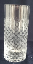 Lade das Bild in den Galerie-Viewer, LONGDRINK GETRÄNKEGLAS "Studio Linie" - Kristallglas, Geschliffenes Geometrisches Abstraktes Punkte Kreise Dekor
