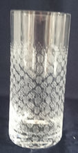 Lade das Bild in den Galerie-Viewer, 2er Set LONGDRINK GETRÄNKEGLÄSER "Studio Linie" - Kristallglas, Geschliffenes Geometrisches Abstraktes Punkte Kreise Dekor