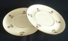 Lade das Bild in den Galerie-Viewer, KAFFEETASSE - Porzellan, Blumen Goldrand Dekor (2. Wahl)