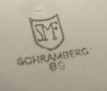 Lade das Bild in den Galerie-Viewer, 2er KAFFEEGEDECK "Tirol" - Keramik / Steingut, Rosen Motiv Dekor, Handbemalt