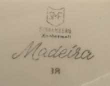 Lade das Bild in den Galerie-Viewer, 2er Set DESSERTTELLER "Madeira" - Keramik / Steingut, Sonnenblumen Blüten Pflanzen Motiv Randdekor, Handbemalt