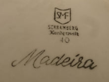 Lade das Bild in den Galerie-Viewer, 3er Set KAFFEEKANNE MIT DECKEL / MILCHKÄNNCHEN / ZUCKERDOSE OHNE DECKEL "Madeira" - Keramik / Steingut, Sonnenblumen Blüten Pflanzen Motiv Randdekor, Handbemalt