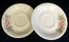 Lade das Bild in den Galerie-Viewer, UNTERTASSE - Porzellan, Flora Blumen Blüten Pflanzen Blätter Motiv Dekor