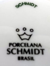 Lade das Bild in den Galerie-Viewer, UNTERTASSE - Porzellan, Flora Blumen Blüten Pflanzen Blätter Motiv Dekor