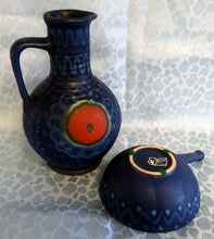 Lade das Bild in den Galerie-Viewer, SCHALE MIT GRIFF "Fat Lava" - Keramik / Steingut, Künstlerisches Dekor, Handarbeit