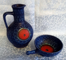 Lade das Bild in den Galerie-Viewer, SCHALE MIT GRIFF "Fat Lava" - Keramik / Steingut, Künstlerisches Dekor, Handarbeit