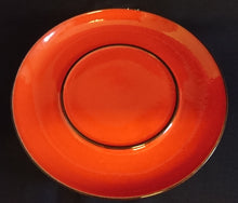 Lade das Bild in den Galerie-Viewer, SUPPENTASSEN UNTERTELLER "Scandic" - Keramik / Steingut, Linien Rand Dekor