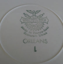 Lade das Bild in den Galerie-Viewer, DESSERTTELLER "Orleans" - Keramik / Steingut, Breiter Starker Rand Dekor