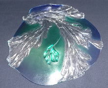 Lade das Bild in den Galerie-Viewer, SCHALE - Hartglas, Blattform Dekor