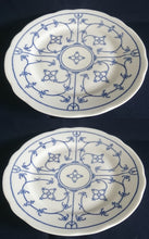 Lade das Bild in den Galerie-Viewer, DESSERTTELLER - Porzellan, Indisch Blau Strohblumen Dekor