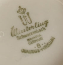 Lade das Bild in den Galerie-Viewer, 2er Set KAFFEETASSEN - Porzellan, Linien Kurven Striche Motiv Dekor