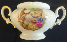 Lade das Bild in den Galerie-Viewer, ZUCKERDOSE OHNE DECKEL, - Porzellan, Goldrand Barock Dekor