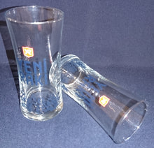 Lade das Bild in den Galerie-Viewer, GETRÄNKEGLAS - Hartglas, Mediterrane Landschaft Werbeaufschrift Motiv Dekor