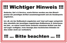 Lade das Bild in den Galerie-Viewer, 15 Teiliges MOCCA~ KAFFEESERVICE - Porzellan, Goldrand Geometrisch Abstrakt Symbol Zeichen Wappen Dekor Motiv
