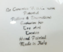 Lade das Bild in den Galerie-Viewer, SERVIERPLATTE - Keramik / Steingut, Meeresfrüchte Hummer Muschel Zitrone Kräuter 3D Relief Motiv Dekor, Handbemalt
