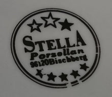 Lade das Bild in den Galerie-Viewer, SUPPENTELLER - Porzellan, Abstrakter Nachthimmel Zeichen Rand Dekor Motiv
