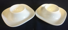 Lade das Bild in den Galerie-Viewer, 2er Set EIERBECHER - Porzellan, Klassisch Gastronomisch Einfärbiges Motiv Dekor
