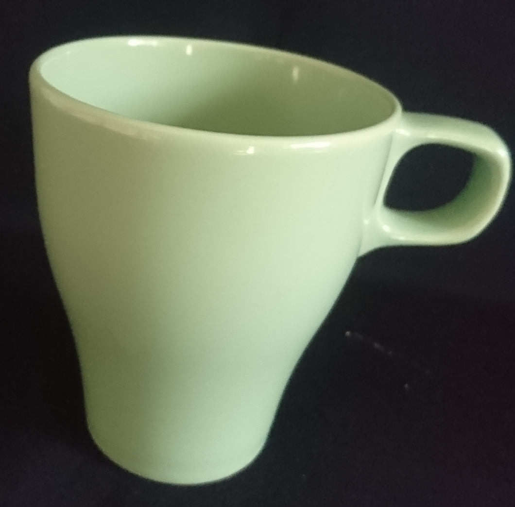 KAFFEETASSE - Keramik / Steingut, Einfärbige Moderne Form Motiv