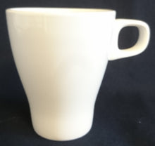 Lade das Bild in den Galerie-Viewer, 2er Set KAFFEETASSEN - Keramik / Steingut, Gastronomisches Moderne Form Motiv Dekor
