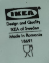 Lade das Bild in den Galerie-Viewer, 2er Set SALAT~ BEILAGENSCHALEN - Keramik / Steingut, Einfärbiges Klassisches Motiv Dekor
