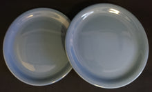 Lade das Bild in den Galerie-Viewer, 2er Set DESSERTTELLER "Scandia" - Porzellan, Einfärbiges Modernes Motiv Dekor (Blau)
