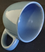 Lade das Bild in den Galerie-Viewer, KAFFEETASSE &quot;Scandia&quot; - Porzellan, Einfärbiges Modernes Motiv Dekor (Blau)
