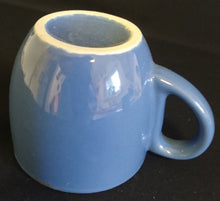 Lade das Bild in den Galerie-Viewer, KAFFEETASSE &quot;Scandia&quot; - Porzellan, Einfärbiges Modernes Motiv Dekor (Blau)
