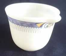 Lade das Bild in den Galerie-Viewer, 3er Set MILCHKÄNNCHEN &amp; ZUCKERDOSE + DECKEL "USA Home Set" - Acrylglas, Abstrakt Wolken Schleier Batik Zeichen Symbol Motiv Dekor
