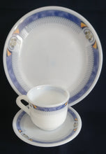 Lade das Bild in den Galerie-Viewer, 17 Teiliges TEESERVICE "USA Home Set" - Acrylglas, Abstrakt Wolken Schleier Batik Zeichen Symbol Motiv Dekor
