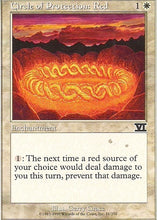 Lade das Bild in den Galerie-Viewer, CIRCLE OF PROTECTION: RED, Magic -The Gathering-, Ausgabe / Set / Serie 6te Edition (Classic) 1999
