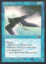 Lade das Bild in den Galerie-Viewer, STORM CROW, Magic -The Gathering-, Ausgabe / Set /  Allianzen (Alliances) 1996
