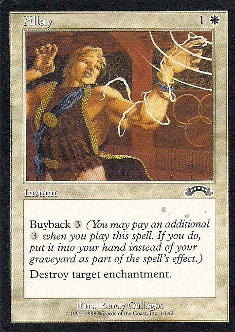 ALLAY, Magic -The Gathering-, Ausgabe / Set / Serie Exodus (Exodus) 1998