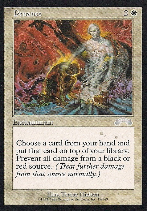 PENANCE, Magic -The Gathering-, Ausgabe / Set / Serie Exodus (Exodus) 1998