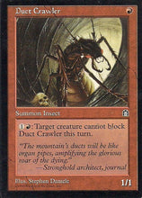 Lade das Bild in den Galerie-Viewer, DUCT CRAWLER, Magic -The Gathering-, Ausgabe / Set /  Serie Felsenburg (Stronghold) 1998
