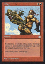 Lade das Bild in den Galerie-Viewer, FLING, Magic -The Gathering-, Ausgabe / Set /  Serie Felsenburg (Stronghold) 1998
