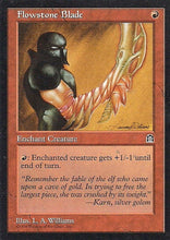 Lade das Bild in den Galerie-Viewer, FLOWSTONE BLADE, Magic -The Gathering-, Ausgabe / Set /  Serie Felsenburg (Stronghold) 1998
