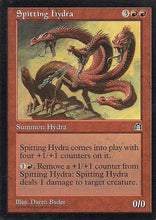 Lade das Bild in den Galerie-Viewer, SPITTING HYDRA, Magic -The Gathering-, Ausgabe / Set /  Serie Felsenburg (Stronghold) 1998
