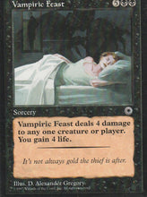 Lade das Bild in den Galerie-Viewer, VAMPIRIC FEAST, Magic -The Gathering-, Ausgabe / Set /  Serie Portal (Portal) 1997
