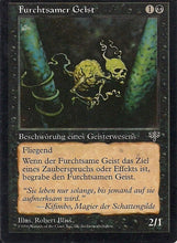 Lade das Bild in den Galerie-Viewer, FURCHTSAMER GEIST, Magic -The Gathering-, Ausgabe / Set / Serie Trugbilder (Mirage) 1996
