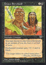 Lade das Bild in den Galerie-Viewer, GRAVE SERVITUDE, Magic -The Gathering-, Ausgabe / Set / Serie Trugbilder (Mirage) 1996 (nE) (G)
