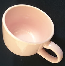 Lade das Bild in den Galerie-Viewer, KAFFEETASSE - Keramik / Steingut, Modernes Rosa Einfärbiges Motiv Dekor
