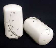 Lade das Bild in den Galerie-Viewer, PFEFFERSTREUER - Porzellan, Flora Abstrakt Grashalme Blatt Blätter Motiv Dekor (BC)
