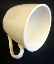 Lade das Bild in den Galerie-Viewer, 2er Set ESPRESSO~ KAFFEETASSEN - Porzellan, Gastronomische Einfärbiges Motiv Dekor
